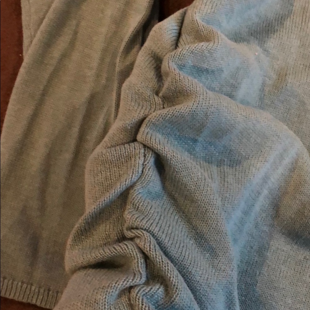 Teal maternity sweater - Picture 2 of 3